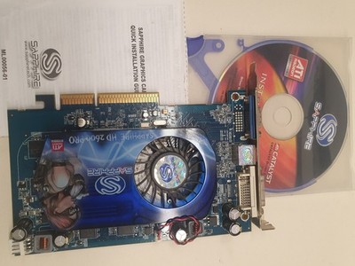 Sapphire ATI Radeon HD2600 PRO 512MB DDR2 AGP 8x Grafikkarte DVI-I VGA S-Video