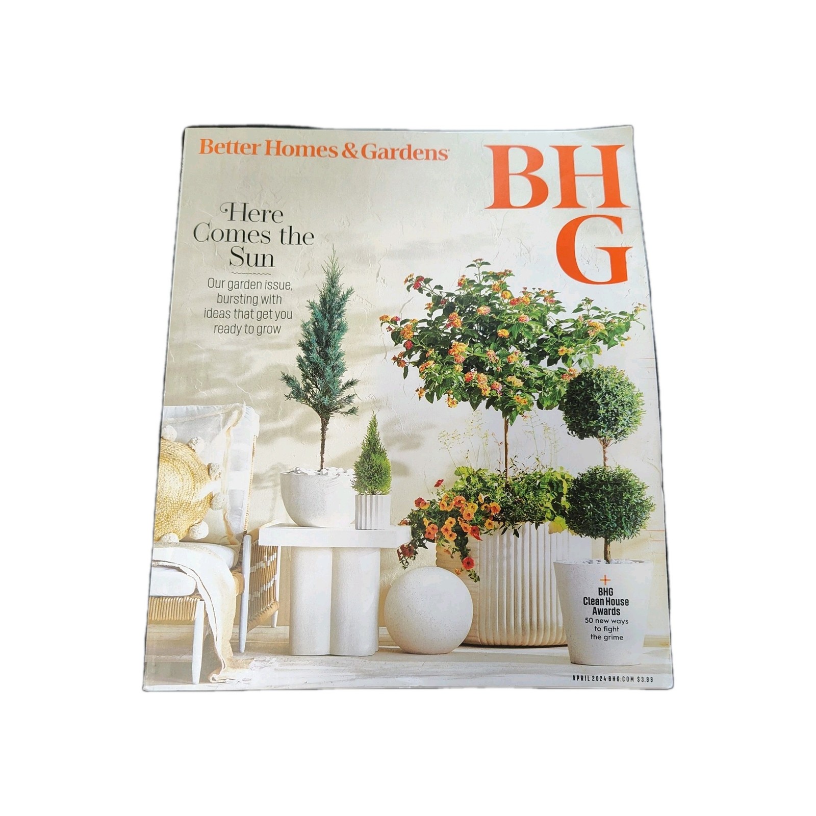 Better Homes & Gardens April 2024 Sun Issue BHG Clean House Tips