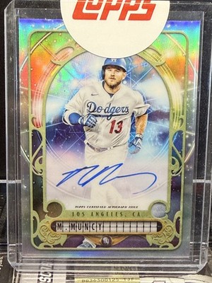 2022 Topps Gypsy Queen-Astrological Chrome Autographs Max Muncy #ACA-MM 78/99