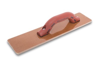 Resin Hand Float, 20 x 3-1/2 Inch, DuraSoft Handle, Laminated Canvas Resin, C...