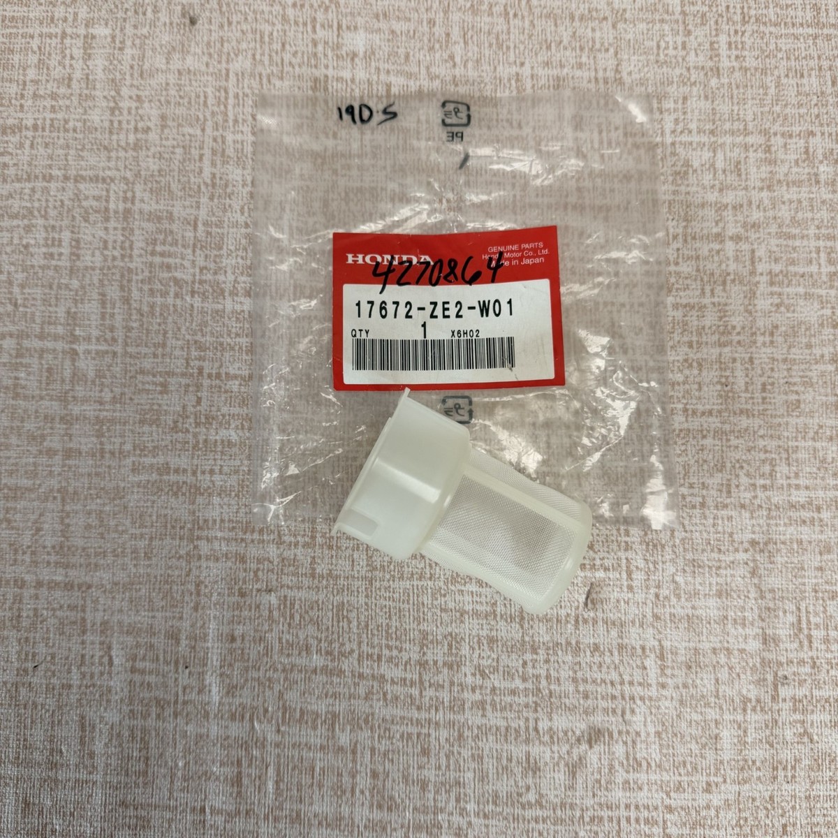 確認用1 Honda 17672-ZE2-W01 Fuel Filter OEM | eBay