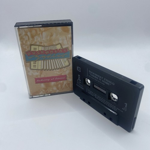 Buckwheat Zydeco Taking It Home Rare Cassette Tape - Picture 1 of 11