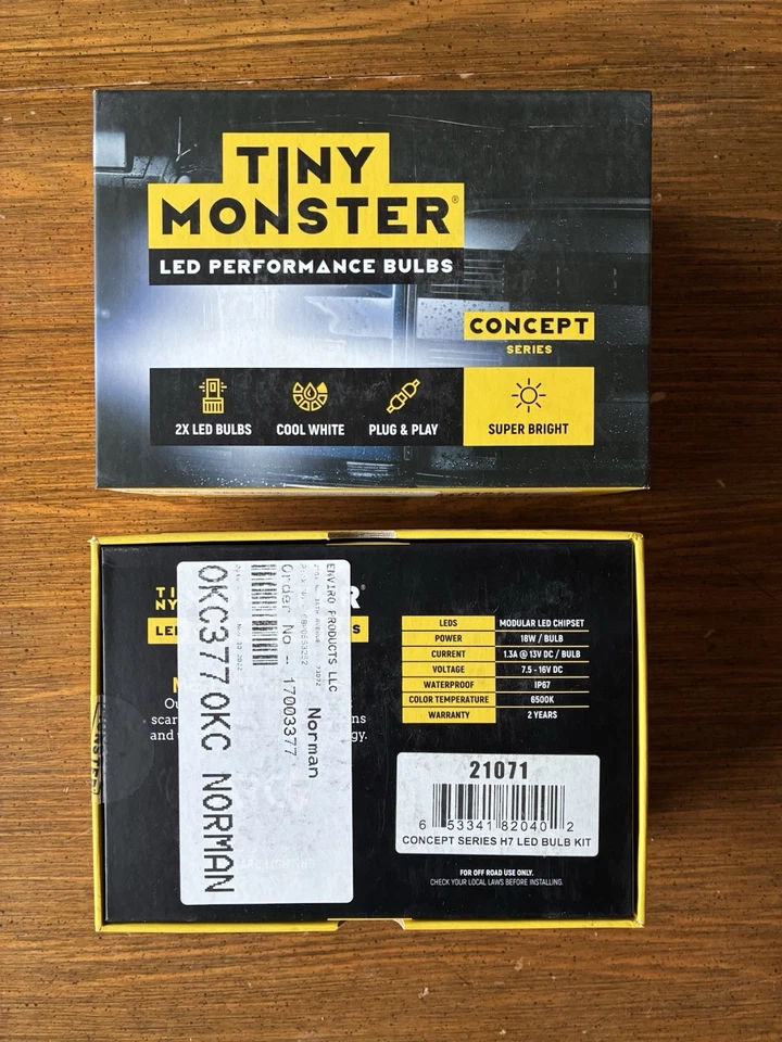 Faro Tiny Monster 21071 Arco LED H7 Foto 3 de 4