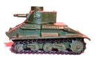 Dinky 152a Vickers-Armstrong Light Tank w/ original chain track. Vtg. Meccano