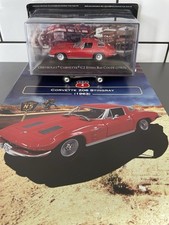 DeAgostini American Cars 1:43 Chevrolet Corvette C2 Stingray - Unopened & Mag