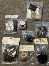 Imsco Doll Wig Lot New Red Blonde Lavender Gold New 8