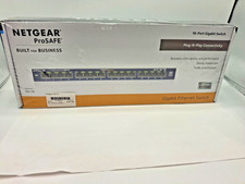 Netgear GS116 ProSafe 16-Port Gigabit Unmanaged Network Switch - Brand new boxed