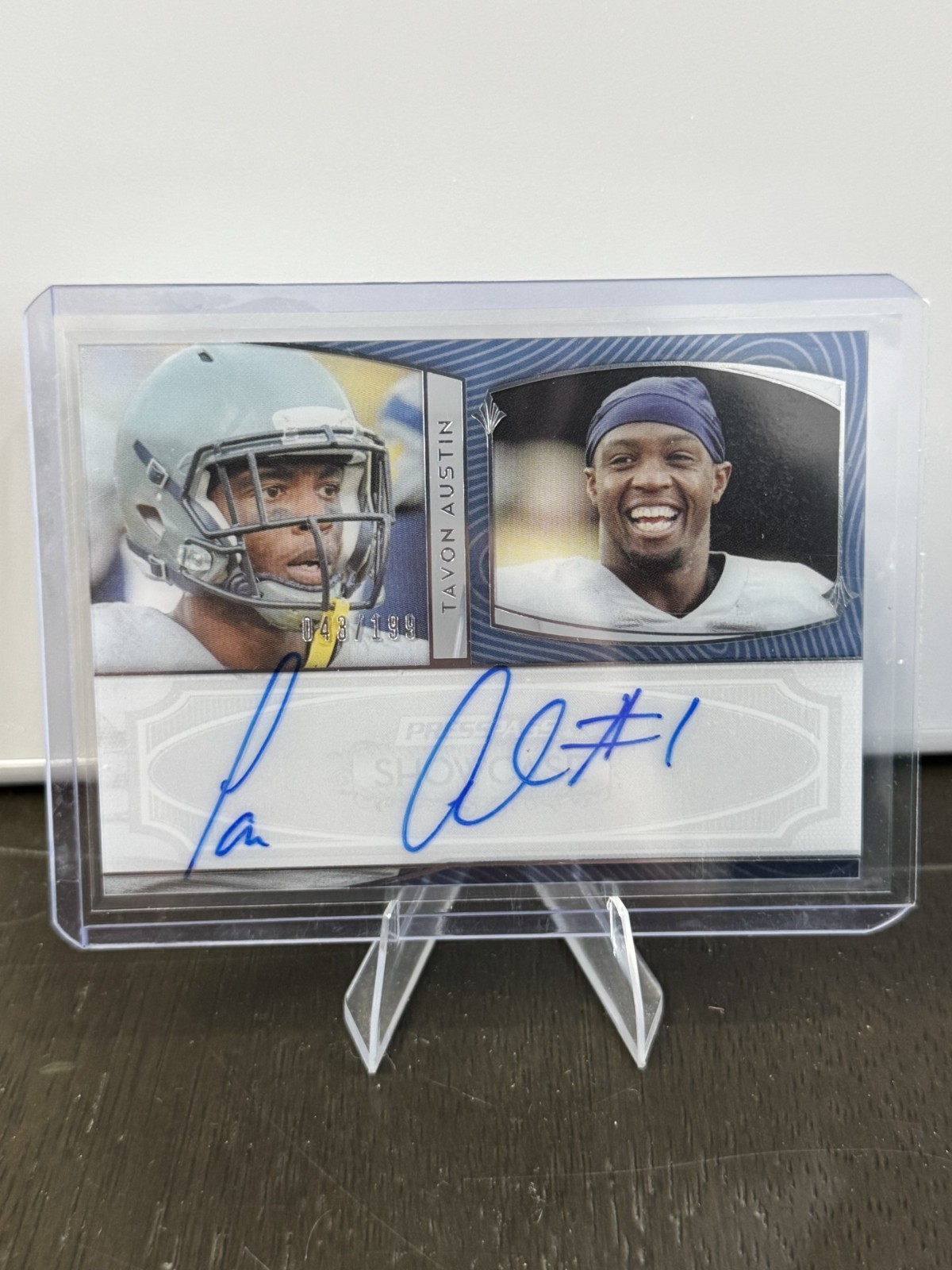 Tavon Austin Press Pass Showcase #TA Autograph
