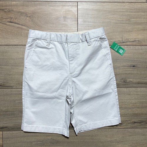 Gap Kids Boys Flat Front Shorts Size 14 Slim Light Beige