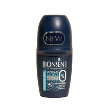 3 x Bionsen Aluminium Free For Men Mineral Active Deodorant Roll On 50ml