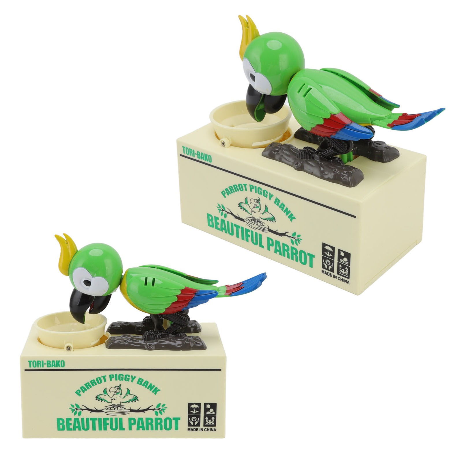 Cute Animal Shape Eat Coin Bank For Kids Money Saving Recommended KRI