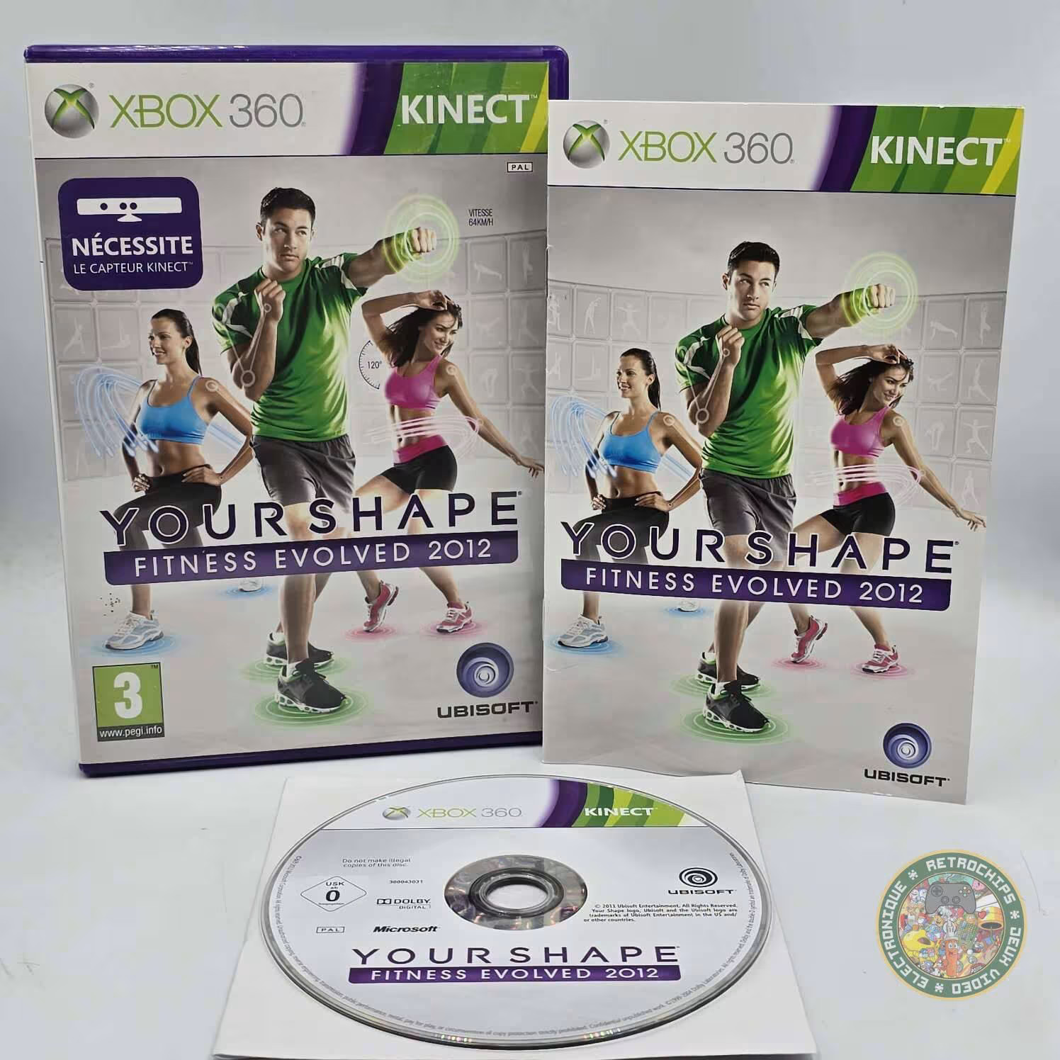 Your Shape : Fitness Evolved 2012 XBOX 360 