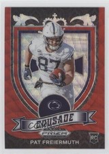 2021 Panini Prizm Draft Picks Crusade Ruby Wave Prizm Pat Freiermuth #173 0g01