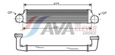Ladeluftkühler AVA Clever Choice BW4280 für X3 E46 E83 BMW 3er Touring Compact