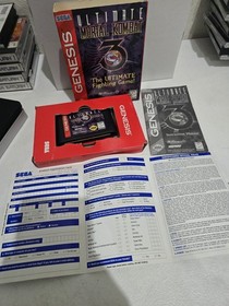 Ultimate Mortal Kombat 3 (Sega Genesis) CIB COMPLETE IN BOX W/REG CARD TESTED 