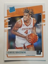2021-22 Panini Chronicles Draft Picks #39 Greg Brown III/Donruss ~ Trail Blazers