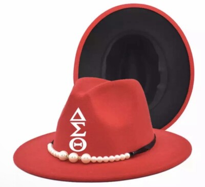 Diva, Greek,  Jazzed Up  Fedora, Letters