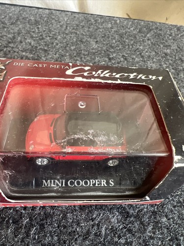 Road Signature 1:72 Die Cast Metal Collection Red/Black Top Mini Cooper S - Picture 3 of 9
