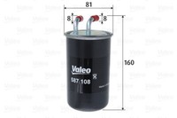 Valeo Kraftstofffilter Leitungsfilter FüR Mitsubishi Outlander II Grandis