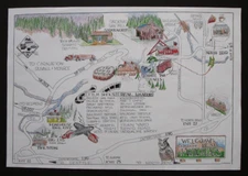 TWIN PEAKS 1992 FILM SITE LOCATION MAP *