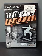 2003 Tony Hawk's Underground Sony PlayStation 2 Missing Instruction Manual