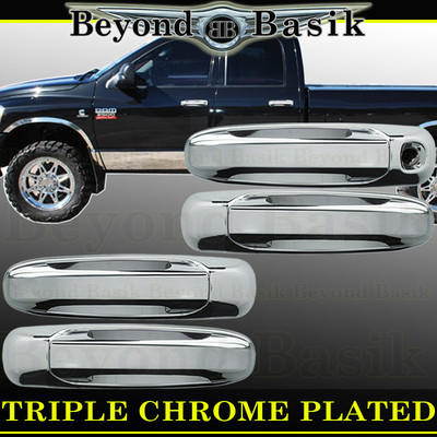 Headlight Assemblies For 2009 Dodge Ram 1500 Chrome Door Handle Covers For 2009-2018 Dodge RAM 1500 - 8-Piece Set, Adhesive Mount Dodge RAM Handle Covers