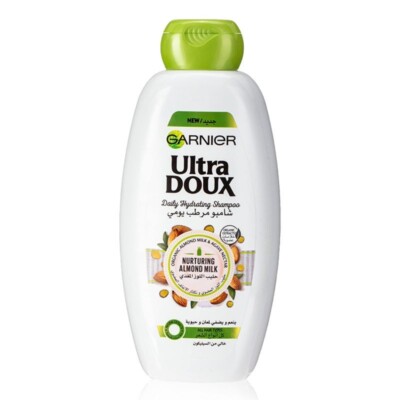 Garnier Ultra Doux Daily Hydrating Shampoo With Nurturing Almond Milk 600ml