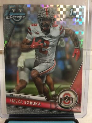 2023 Bowman Chrome U Football You Pick - 1st, Refractors, Inserts, Prospects