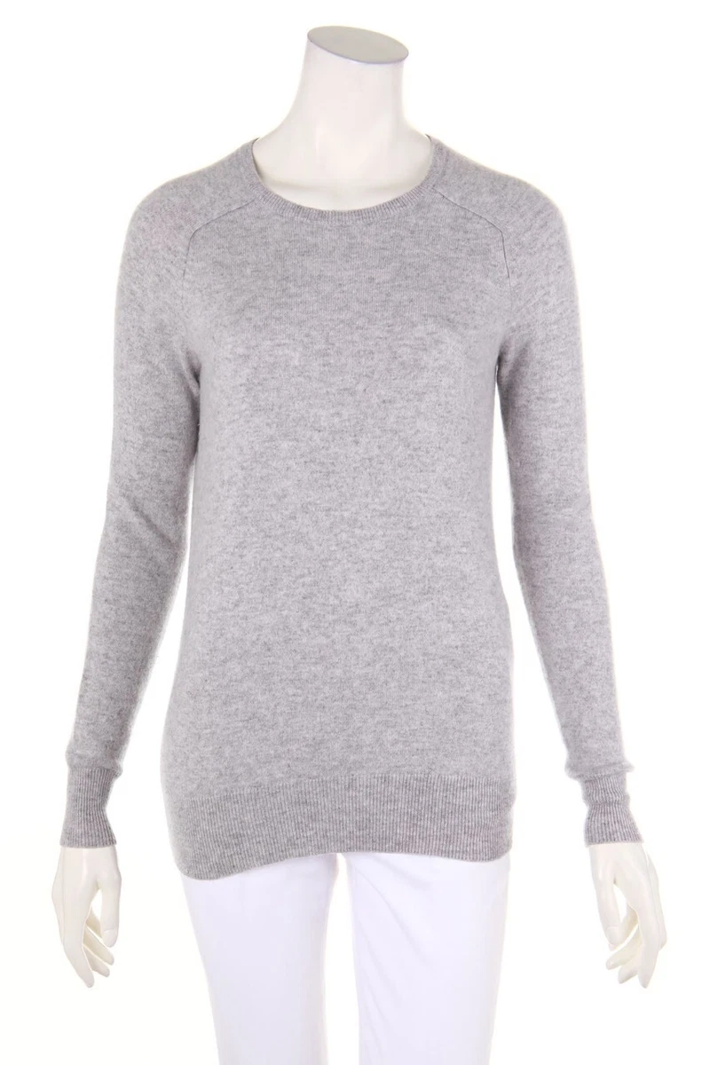 Pull Gris Cachemire Soie Eric Bompard - Taille S - Jamais Porté (sans étiquette)