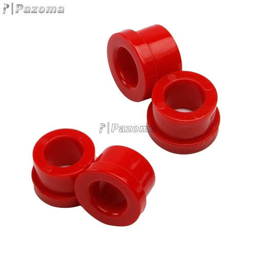Handlebar Riser Bushings Red Polyurethane Universal For Harley Touring FLH/FLHT - Picture 8 of 9