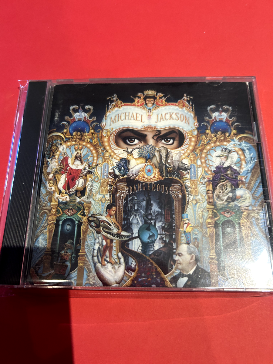 Michael Jackson ‎- Dangerous - EICP-24 1991 Japan Edition release