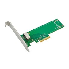 PCIe 4.0 x4 to NVMe EDSFF 1U short E1.S Adapter