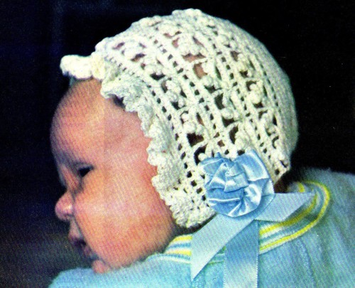 EASTER OLD FASHIONED Baby Bonnet 