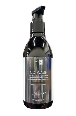 Oligo Calura Men Co-Wash Cleansing Conditioner (8.5 oz) - Dark Brown