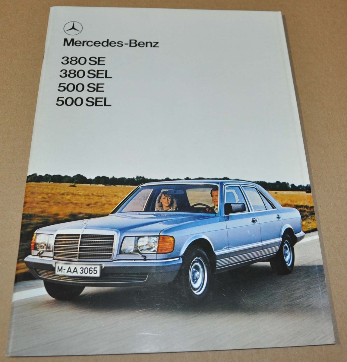 Mercedes Benz S-Class W126 Brochure Prospekt 0380 FR | eBay