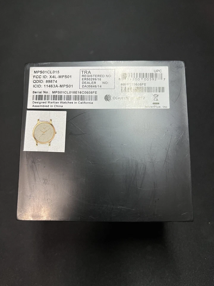 Martian mVip Kindred Analog Smartwatch VIP Notifications, Fitness NEW - Изображение 2 из 4