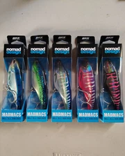 Nomad Madmacs 240mm 10" | 200mm 8" | 160mm 6" Tuna High Speed Saltwater Trolling