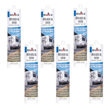 Dekalin Dekaseal 8936 Light Grey  310ml Adhesive Sealant silicone 6 pcs