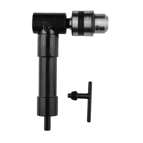 Metal Head Right Angle Bend Extension Chuck 90 Degree Drill Attachment Adaptor - Picture 2 of 6