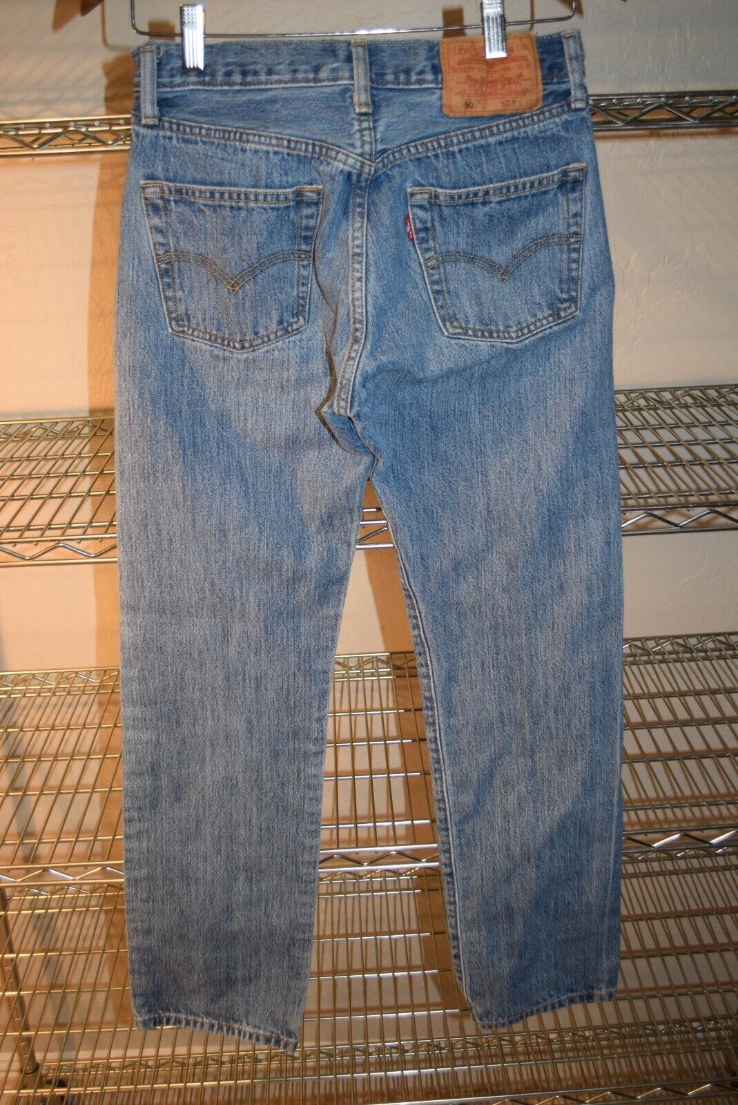Levi's 501 vtg Jeans Tag 29 x 32 Measures 27 x 29… - image 2