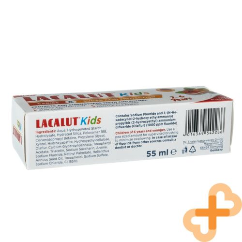 Lacalut Kinder Zahnpasta für Kinder Aged 2-6 Jahre Minze Geschmack 55ml Vitamine - Bild 11 von 24