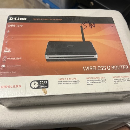 D-Link WBR-1310 54 Mbps 4-Port 10/100 Wireless G Router