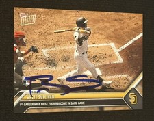 2023 Topps Now #228 Brett Sullivan Signed Card RC Rookie Autographed Padres Auto