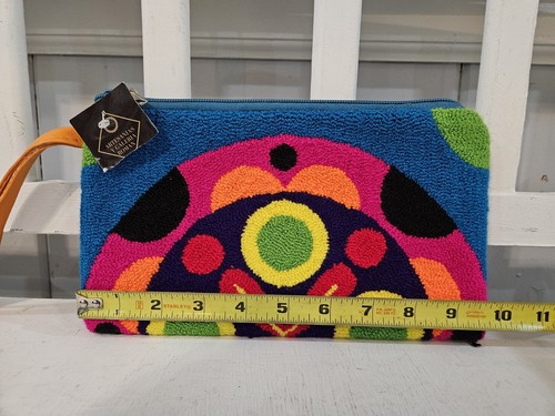 Pochette Wayuu fatta a mano nuova con etichetta - Foto 5 di 6