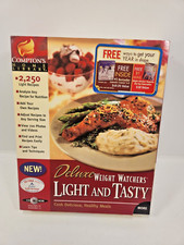 Deluxe Weight Watchers Light and Tasty Recipe CD PC, 1997 Windows 98/95/3.1