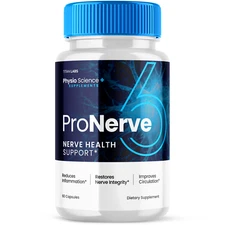 Pro Nerve 6 Nootropic, ProNerve 6 Brain Booster for Memory & Focus (60 Capsules)