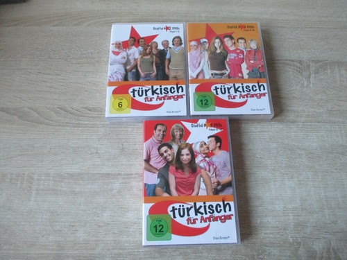 Türkisch für Anfänger - Staffel 1 + 2 + 3 Serie 9 DVDs Elyas m`Barek