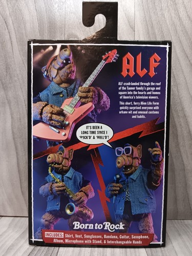 Alf Born to Rock Ultimate Action Figure NECA 51090 Brand New Same Day Shipping!! - Picture 9 of 24