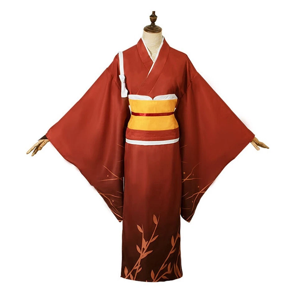 Bungo Stray Dogs Izumi Kyouka Cosplay Costume Women's Kimono Halloween Outfits - Image 4 of 4