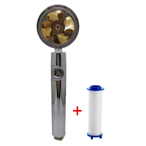 High-Pressure Shower Head Powerful Water Saving Hand Spray Bathroom 360 Rotated - Picture 20 of 23